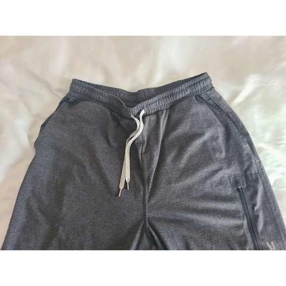 Vuori Mens Sunday Performance Jogger Charcoal Heather Size Large Zip Pockets - Picture 15 of 16